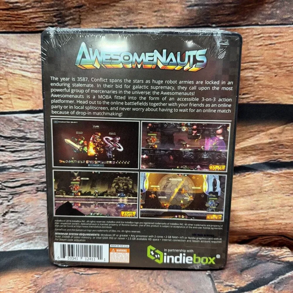 Awesomenauts Collector's Edition PC Video Game GameTrust IndieBox